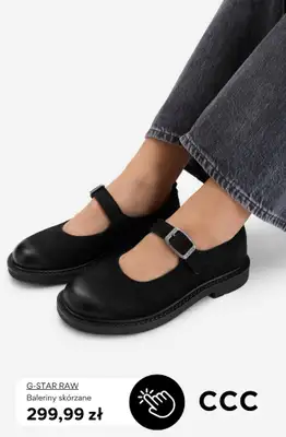 CCC - gazetka promocyjna Baleriny damskie od soboty 18.04  - strona 7