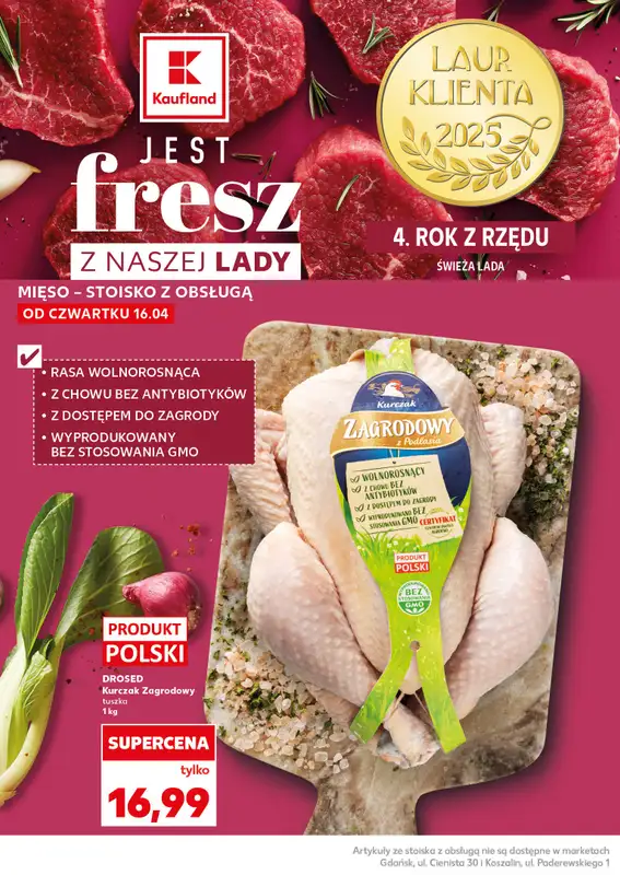 Kaufland - gazetka promocyjna Mocny Start od poniedziałku 20.04 do środy 22.04 - strona 16