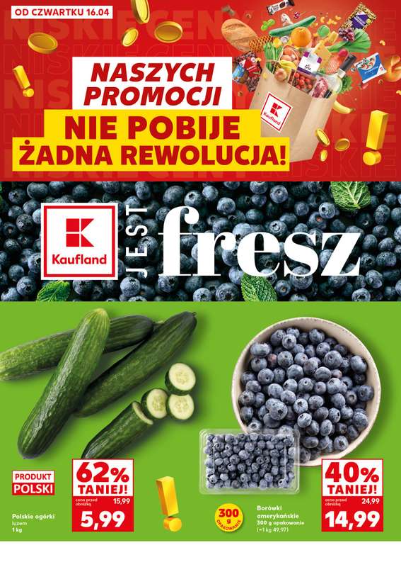 Kaufland - gazetka promocyjna Mocny Start od poniedziałku 20.04 do środy 22.04 - strona 4