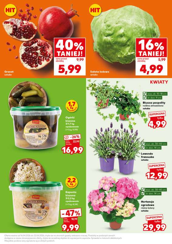 Kaufland - gazetka promocyjna Mocny Start od poniedziałku 20.04 do środy 22.04 - strona 15