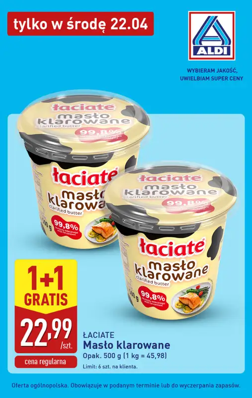Aldi - gazetka promocyjna Najlepsze oferty na środę w Aldi! od środy 22.04 do środy 22.04 - strona 4