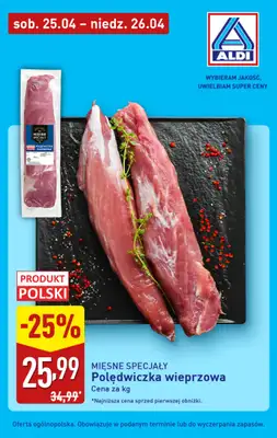 Aldi - gazetka promocyjna Najlepsze oferty na weekend w Aldi! od soboty 25.04 do niedzieli 26.04 - strona 7