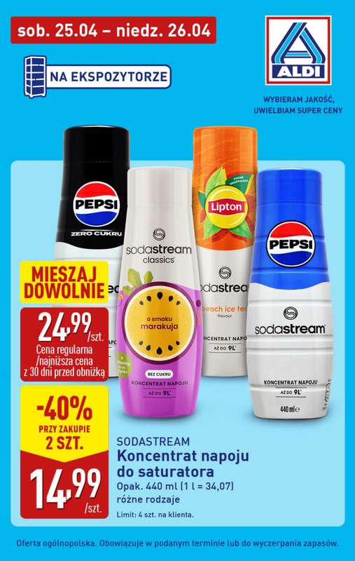 Aldi - gazetka promocyjna Najlepsze oferty na weekend w Aldi! od soboty 25.04 do niedzieli 26.04 - strona 3