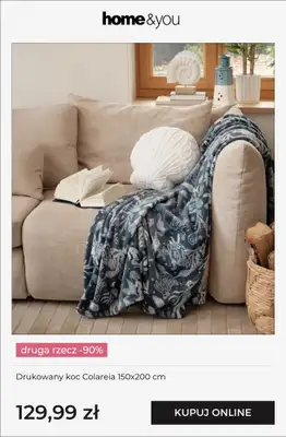 home&you - gazetka promocyjna Druga rzecz -90% od piątku 17.04 do wtorku 21.04 - strona 2