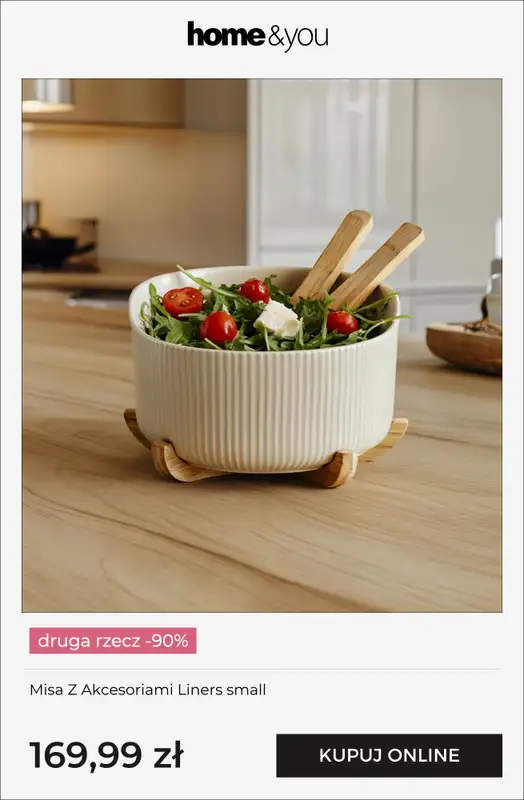 home&you - gazetka promocyjna Druga rzecz -90% od piątku 17.04 do wtorku 21.04 - strona 8