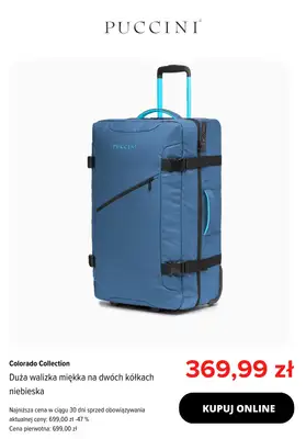 BEST SALE - gazetka promocyjna Puccini | Wybrane walizki -25% od piątku 17.04 do wtorku 21.04 - strona 8