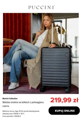 BEST SALE - gazetka promocyjna Puccini | Wybrane walizki -25% od piątku 17.04 do wtorku 21.04 - strona 7