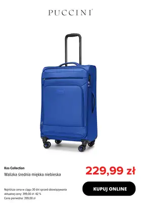 BEST SALE - gazetka promocyjna Puccini | Wybrane walizki -25% od piątku 17.04 do wtorku 21.04 - strona 5