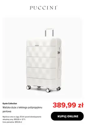 BEST SALE - gazetka promocyjna Puccini | Wybrane walizki -25% od piątku 17.04 do wtorku 21.04 - strona 11