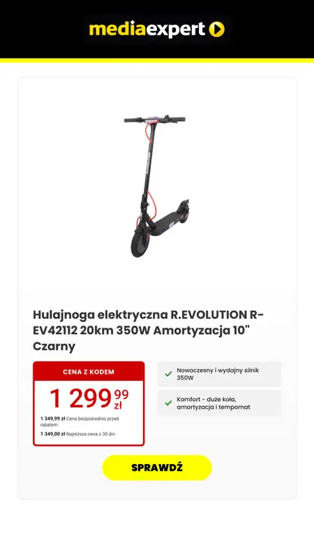 Media Expert - gazetka promocyjna Rowery i akcesoria  w supercenach! od środy 15.04 do czwartku 30.04 - strona 5