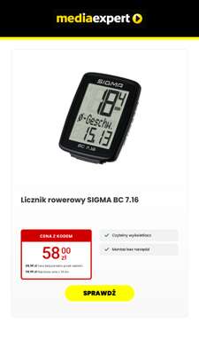 Media Expert - gazetka promocyjna Rowery i akcesoria  w supercenach! od środy 15.04 do czwartku 30.04