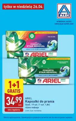 Aldi - gazetka promocyjna Najlepsze oferty na niedzielę w Aldi! od niedzieli 26.04 do niedzieli 26.04 - strona 9