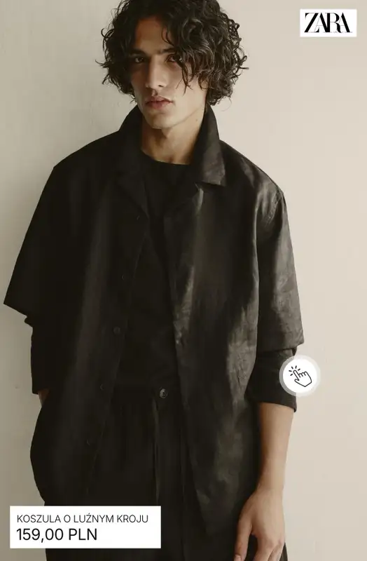 Zara - gazetka promocyjna Kolekcja lniana dla niego od soboty 18.04  - strona 5