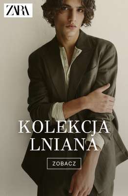 Zara - gazetka promocyjna Kolekcja lniana dla niego od soboty 18.04 