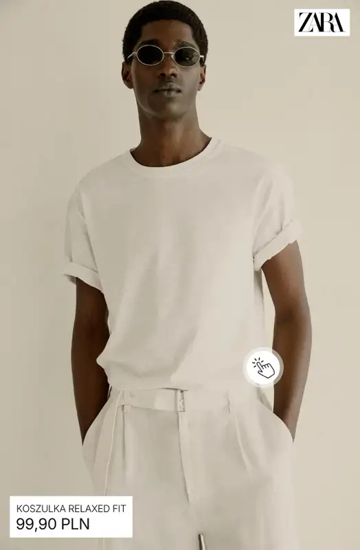 Zara - gazetka promocyjna Kolekcja lniana dla niego od soboty 18.04  - strona 4