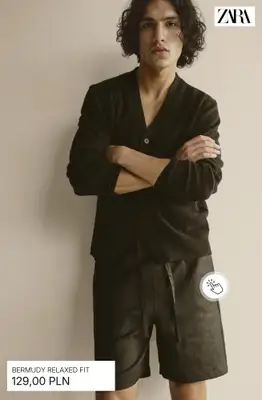 Zara - gazetka promocyjna Kolekcja lniana dla niego od soboty 18.04  - strona 3