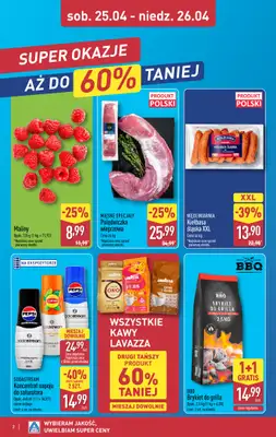 Aldi - gazetka promocyjna Weekend super cen w Aldi! od czwartku 23.04 do niedzieli 26.04 - strona 2