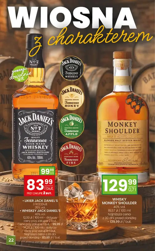 Twój Market - gazetka promocyjna Gazetka alkoholowa od piątku 17.04 do niedzieli 10.05 - strona 22