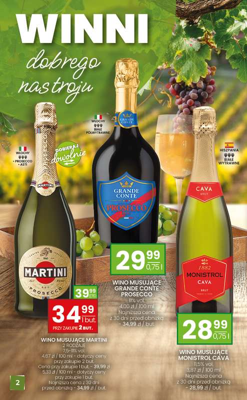 Twój Market - gazetka promocyjna Gazetka alkoholowa od piątku 17.04 do niedzieli 10.05 - strona 2