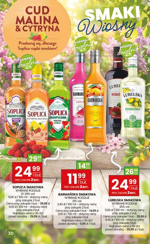 Twój Market - gazetka promocyjna Gazetka alkoholowa od piątku 17.04 do niedzieli 10.05 - strona 30