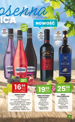 Twój Market - gazetka promocyjna Gazetka alkoholowa od piątku 17.04 do niedzieli 10.05 - strona 11
