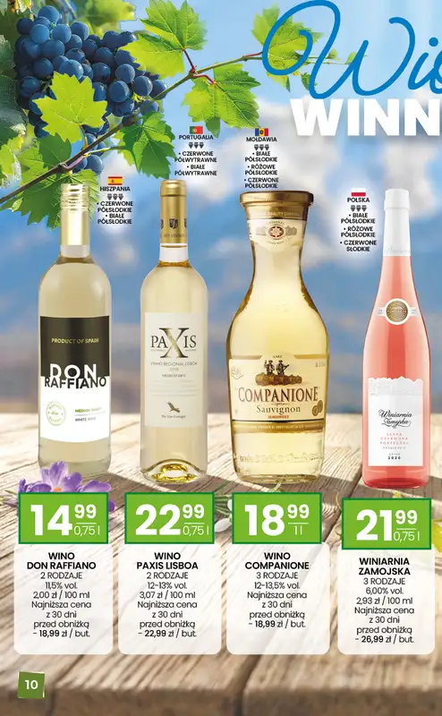 Twój Market - gazetka promocyjna Gazetka alkoholowa od piątku 17.04 do niedzieli 10.05 - strona 10