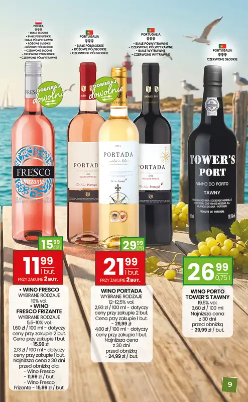 Twój Market - gazetka promocyjna Gazetka alkoholowa od piątku 17.04 do niedzieli 10.05 - strona 9