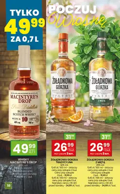 Twój Market - gazetka promocyjna Gazetka alkoholowa od piątku 17.04 do niedzieli 10.05 - strona 18