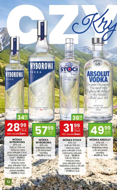 Twój Market - gazetka promocyjna Gazetka alkoholowa od piątku 17.04 do niedzieli 10.05 - strona 12