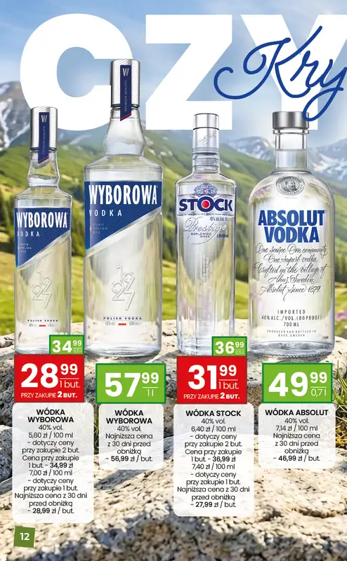 Twój Market - gazetka promocyjna Gazetka alkoholowa od piątku 17.04 do niedzieli 10.05 - strona 12