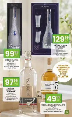 Twój Market - gazetka promocyjna Gazetka alkoholowa od piątku 17.04 do niedzieli 10.05 - strona 15