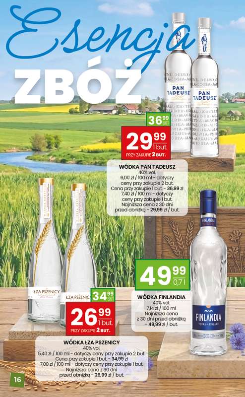 Twój Market - gazetka promocyjna Gazetka alkoholowa od piątku 17.04 do niedzieli 10.05 - strona 16