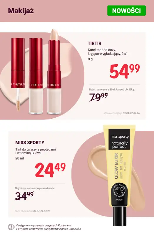 Rossmann - gazetka promocyjna Nowości na promocji! od soboty 18.04  - strona 3