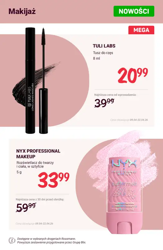 Rossmann - gazetka promocyjna Nowości na promocji! od soboty 18.04  - strona 4