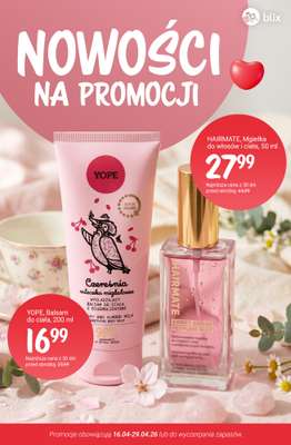 Rossmann - gazetka promocyjna Nowości na promocji! od soboty 18.04 