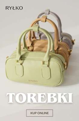 Ryłko - gazetka promocyjna Torebki damskie od piątku 17.04 