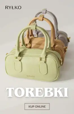Ryłko - gazetka promocyjna Torebki damskie od piątku 17.04 