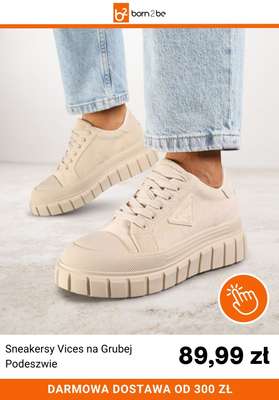 Sneakersy Vices na Grubej Podeszwie