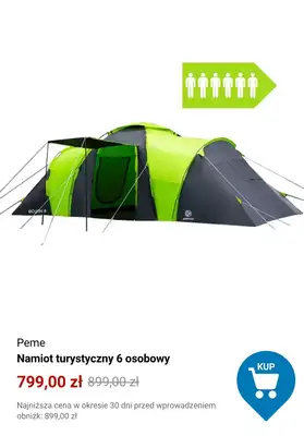 Decathlon - gazetka promocyjna Namioty kempingowe od piątku 17.04  - strona 8
