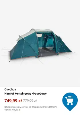 Decathlon - gazetka promocyjna Namioty kempingowe od piątku 17.04  - strona 7