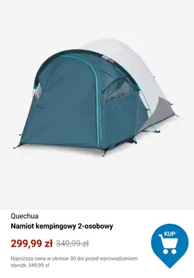 Decathlon - gazetka promocyjna Namioty kempingowe od piątku 17.04  - strona 10