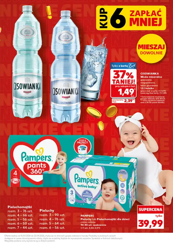 Kaufland - gazetka promocyjna Oferta Kaufland - SUPER SOBOTA od soboty 18.04 do soboty 18.04 - strona 7