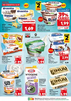 Kaufland - gazetka promocyjna Oferta Kaufland - SUPER SOBOTA od soboty 18.04 do soboty 18.04 - strona 22