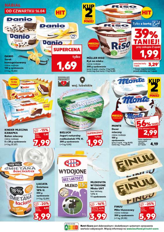 Kaufland - gazetka promocyjna Oferta Kaufland - SUPER SOBOTA od soboty 18.04 do soboty 18.04 - strona 22