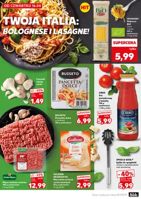 Kaufland - gazetka promocyjna Oferta Kaufland - SUPER SOBOTA od soboty 18.04 do soboty 18.04 - strona 12