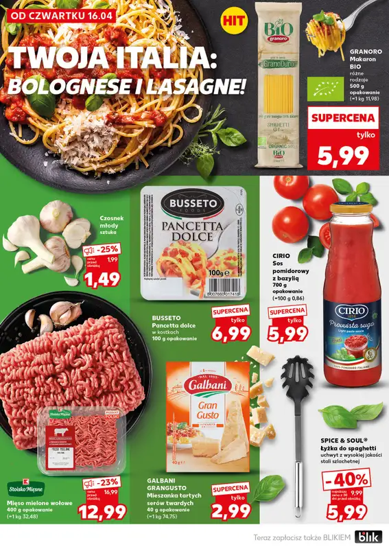 Kaufland - gazetka promocyjna Oferta Kaufland - SUPER SOBOTA od soboty 18.04 do soboty 18.04 - strona 12