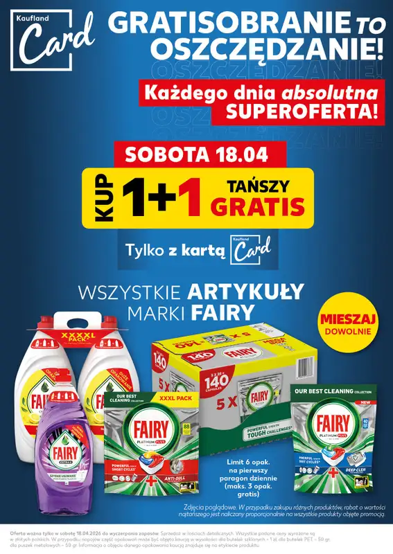 Kaufland - gazetka promocyjna Oferta Kaufland - SUPER SOBOTA od soboty 18.04 do soboty 18.04 - strona 5