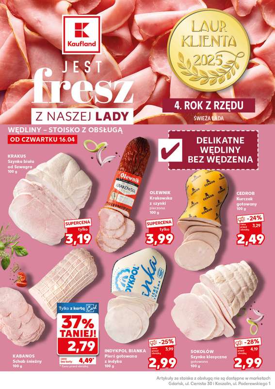 Kaufland - gazetka promocyjna Oferta Kaufland - SUPER SOBOTA od soboty 18.04 do soboty 18.04 - strona 18