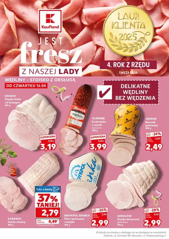Kaufland - gazetka promocyjna Oferta Kaufland - SUPER SOBOTA od soboty 18.04 do soboty 18.04 - strona 18