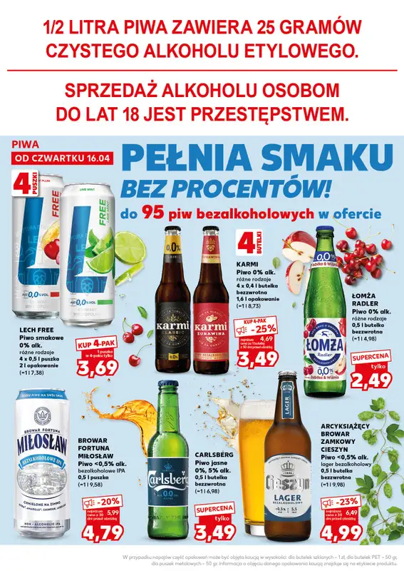Kaufland - gazetka promocyjna Oferta Kaufland - SUPER SOBOTA od soboty 18.04 do soboty 18.04 - strona 24
